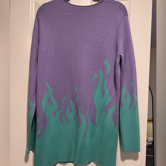 Blackmilk Flaming Pastel Oversized Knit Sweater - Picture 2 of 5